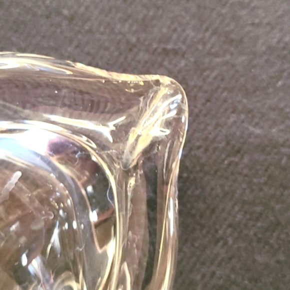 Mid-Century Murano Italy Hand Sculptured Glass Ashtray/Trinket Keeper - Picture 6 of 7